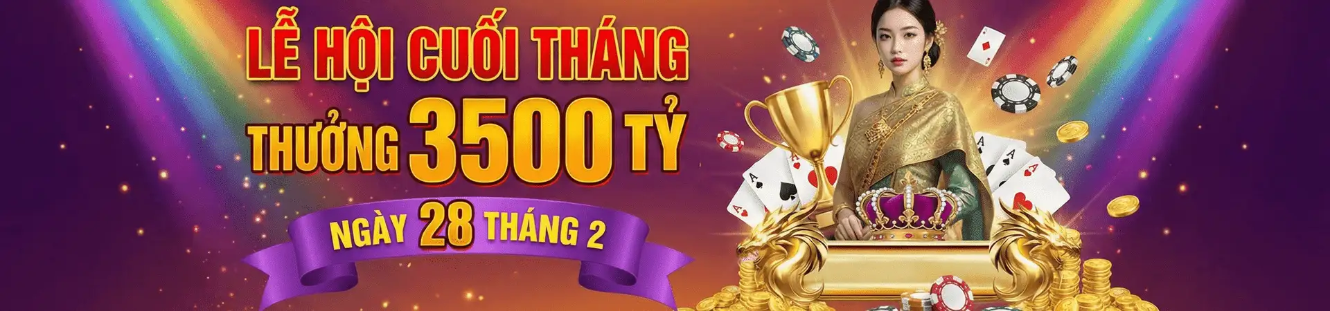 Banner nhận thưởng liền tay  cho thành viên mới